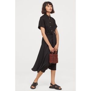 H&M Calf Length Shirt Dress